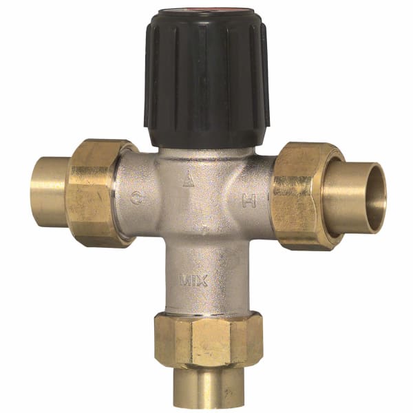 AM101R-UP-1/U 3/4 in Union ProPress Mixing Valve R - Heat Only