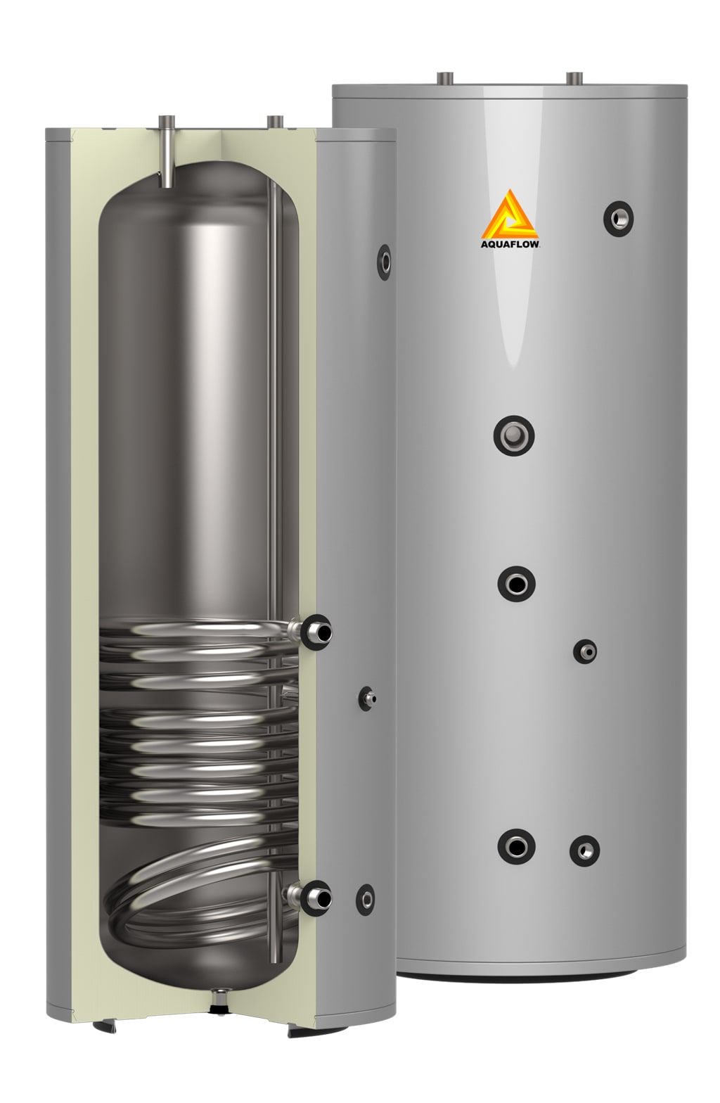 AF-40 40 Gallon Indirect Fired Water Heater, Stainless Steel