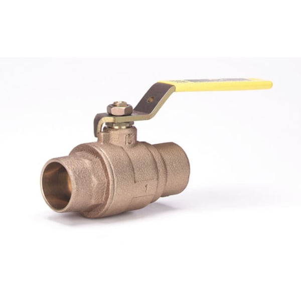 BA-150S-A-34 3/4" - SWT x SWT - Bronze, Full Port - Ball Valve - 150 SWG - 600 WOG, RPTFE Seat, Stainless Steel Ball
