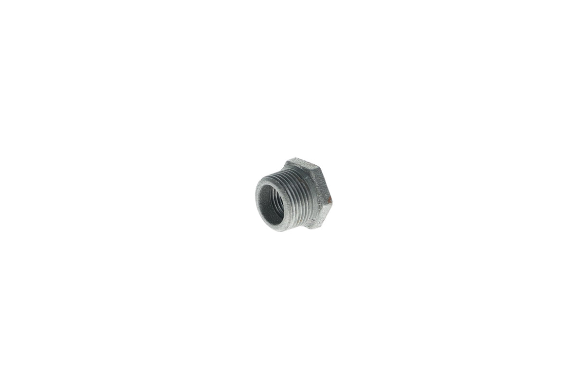 511-963 1-1/4" x 1/2" - Galvanized Bushing - MPT x FPT