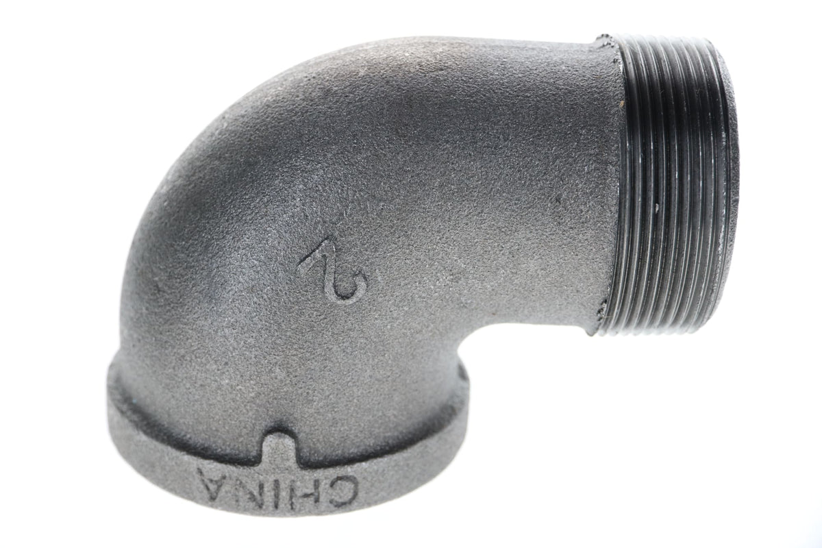 520-310 3" Black Iron Elbow - 90° (Street)