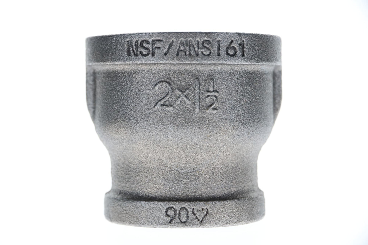 521-308 3" x 2" Black Iron Coupling