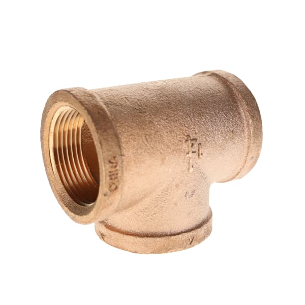 310-106NL 1-1/4" - Brass Tee