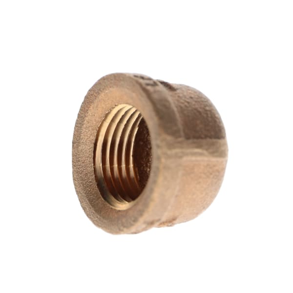 310-121NL 1/4" - Brass Cap
