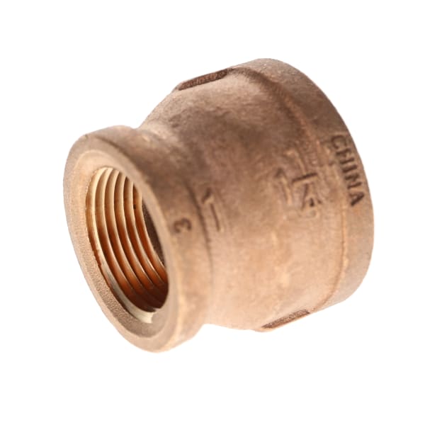 310-375NL 1-1/4" x 3/4" - Brass Reducing Coupling