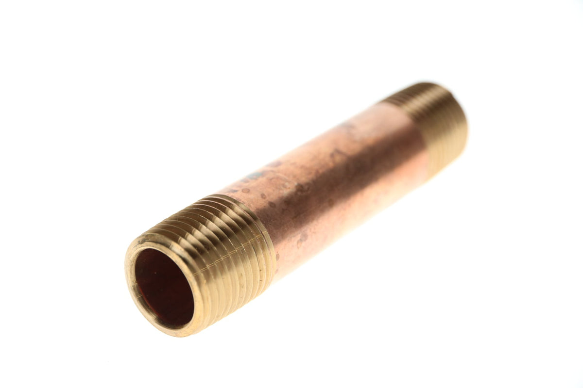 311-046 3/8" x 4" Red Brass Pipe Nipple