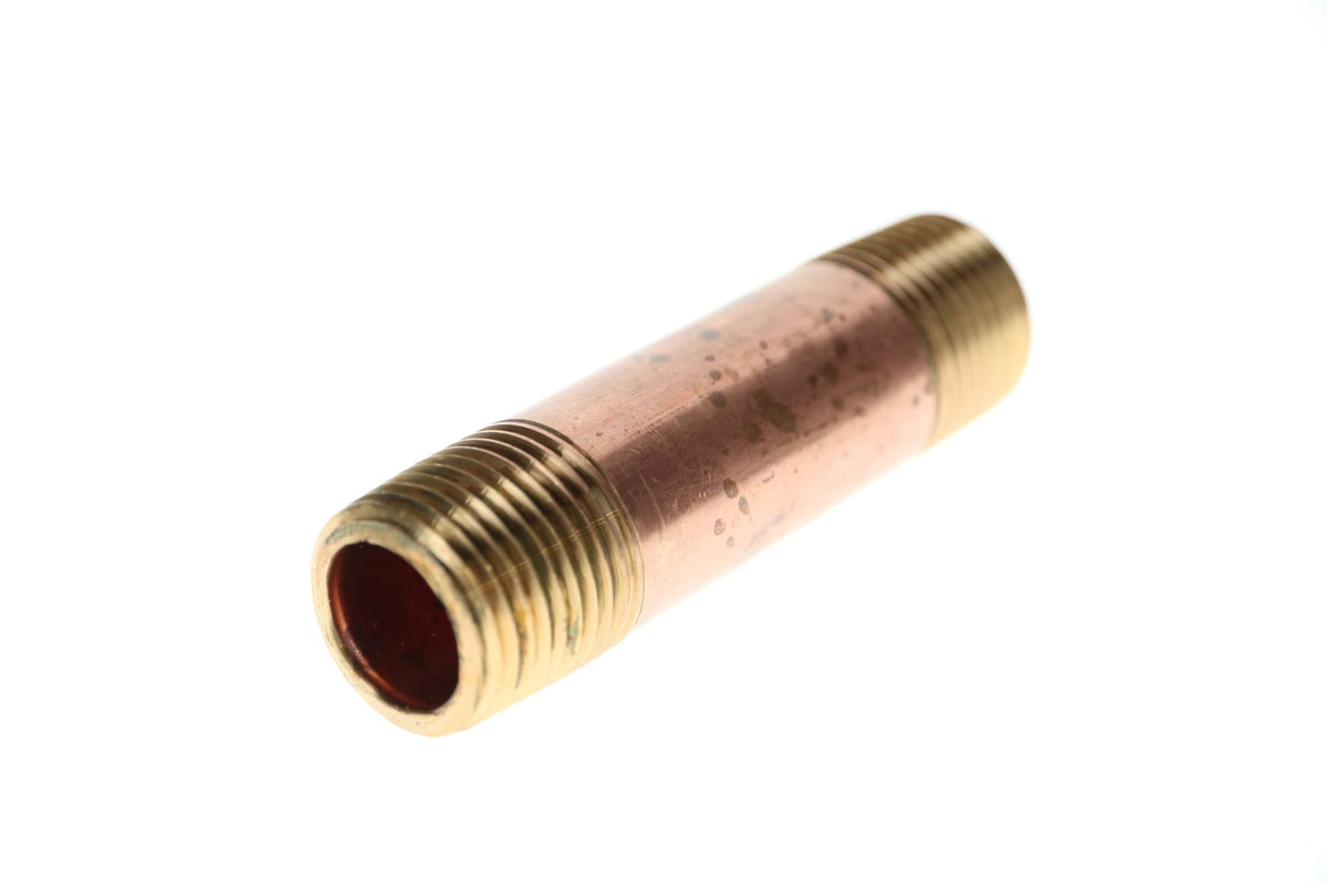 311-045 3/8" x 3-1/2" Red Brass Pipe Nipple