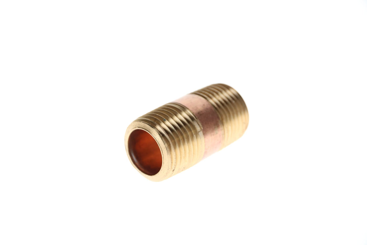 311-041 3/8" x 1-1/2" Red Brass Pipe Nipple