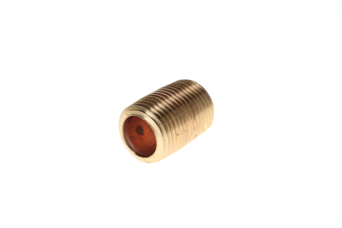 311-060 1/2" x Close Red Brass Pipe Nipple