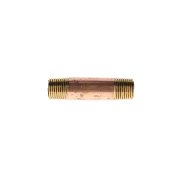 311-045 3/8" x 3-1/2" Red Brass Pipe Nipple