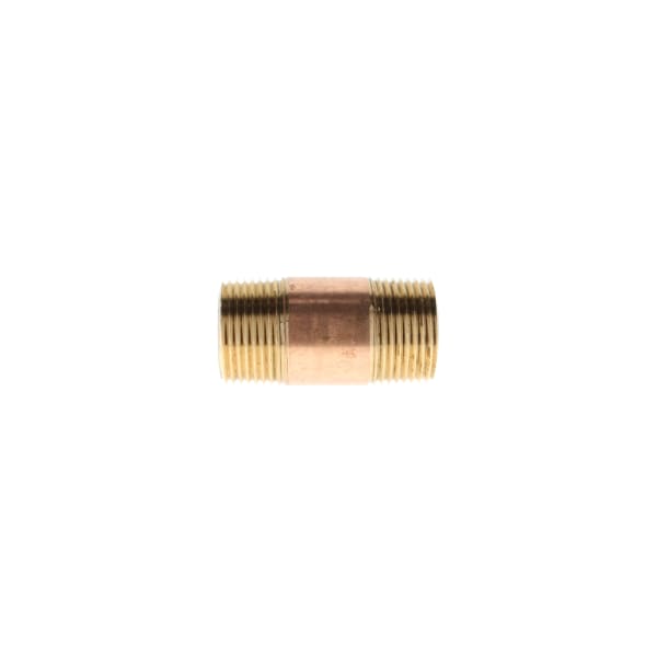 311-083 3/4" x 2-1/2" Red Brass Pipe Nipple