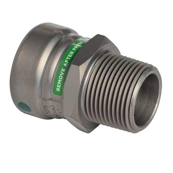 CP01131 1/2" Carbon Steel Press Fittings - Mechanical - Male Adapter P x MPT