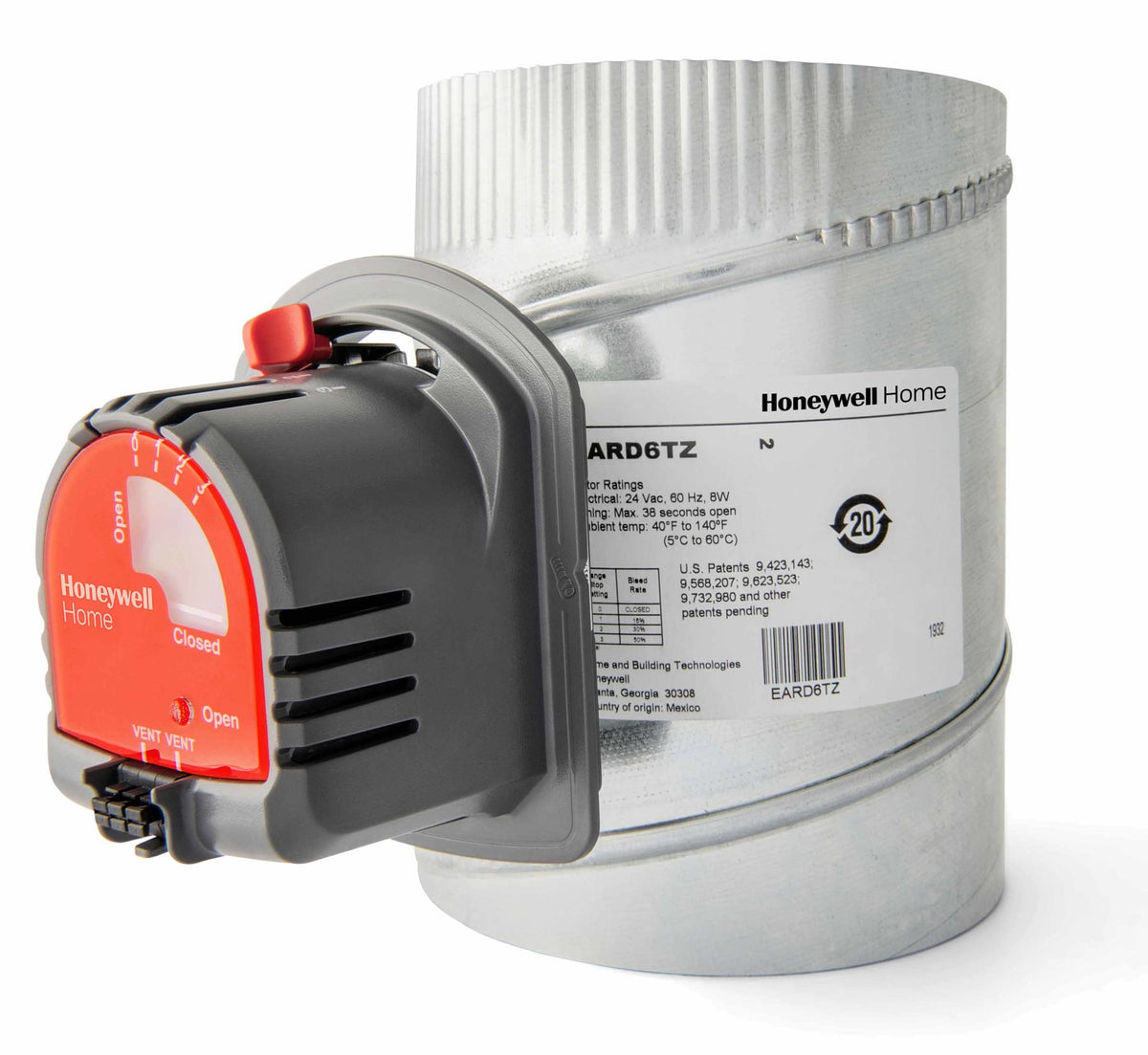 EARD8TZ/U 8 in Round Fresh Air Damper