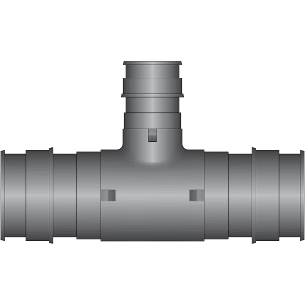 EX16663 2" x 2" x 1-1/4" PEX Reducing Tee (Expansion(F1960)) - Composite