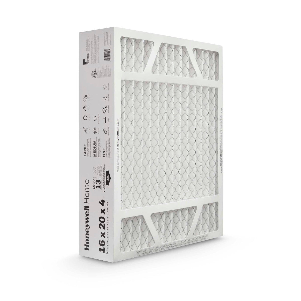 FC200E1003/U FC200 Replacement Media Filter, 16 in x 20 in, MERV 13