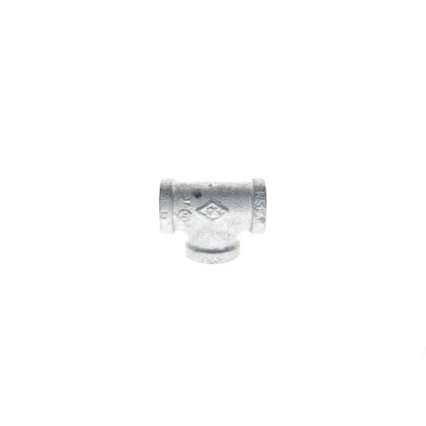 510-664 1-1/4" x 1-1/4" x 3/4" - Galvanized Tee