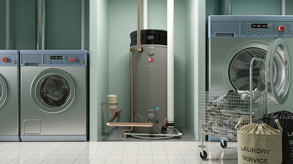 GHE100SU-200LP 100 Gallon 200,000 Btu/h Triton® SU Heavy Duty Commercial Propane Water Heater