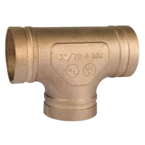 2" Tee - Copper - GR x GR x GR