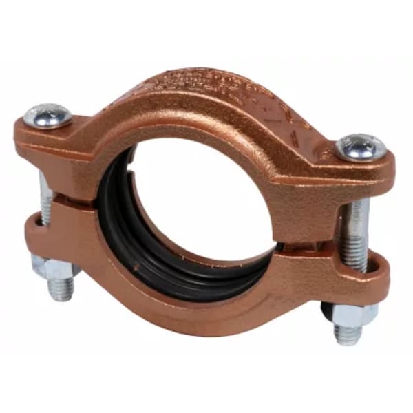 6" SlideLok Coupling - Copper - GR x GR - EPDM (Green & Red)
