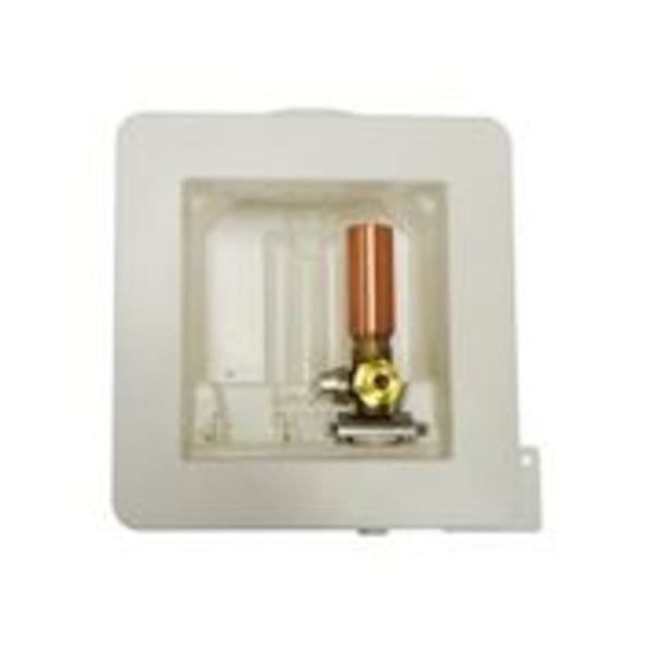 OBOS-214-RK Ice Maker One Stop Box™ with Water Hammer Arrester Rough-In Kit - 1/2" F1960 Expansion x 1/4" COMP