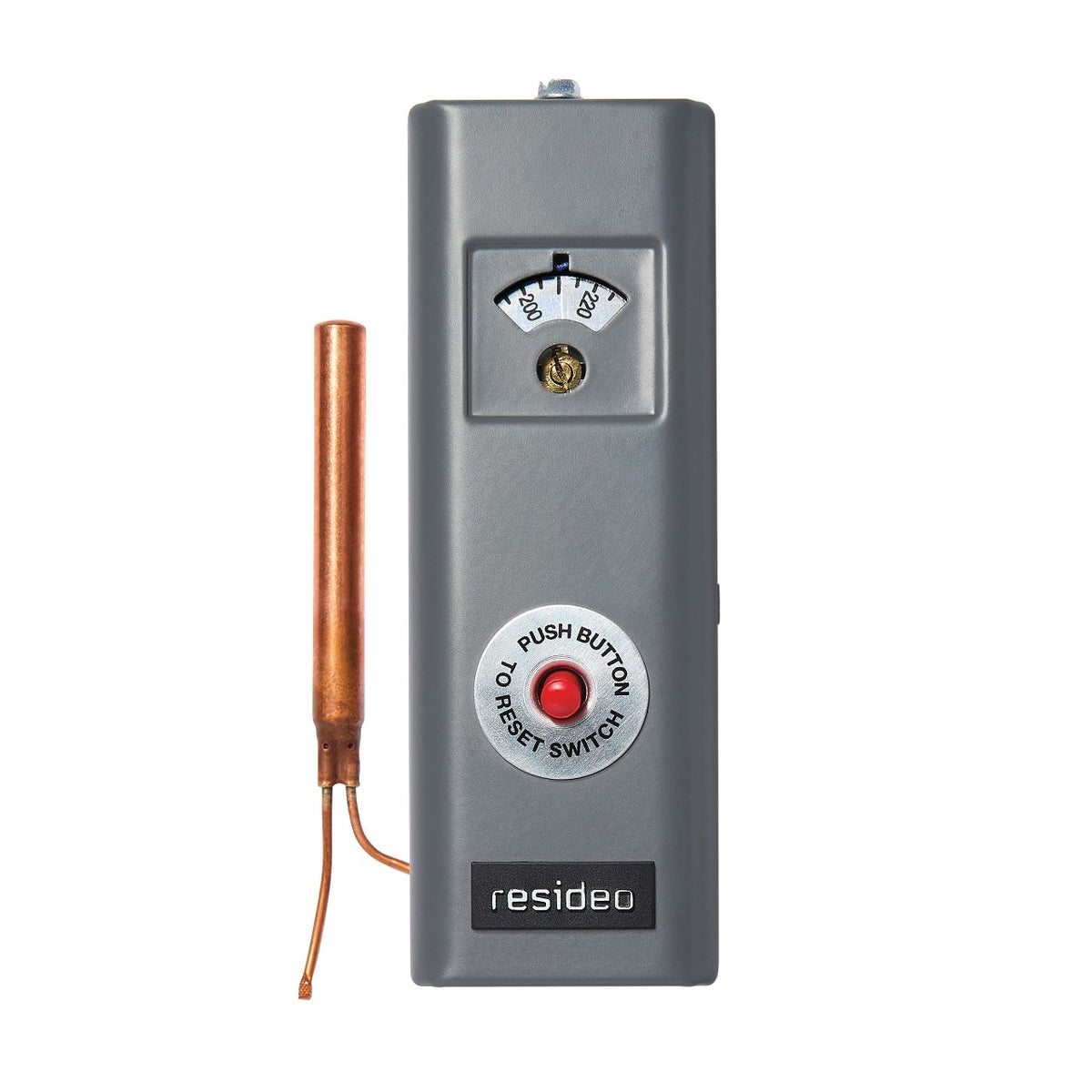 L4006E1125/U Manual Reset Aquastat, Breaks on Rise, 100–200°F, Less Well