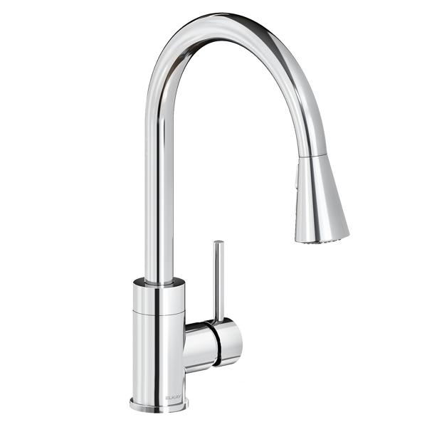 LKAV3031CR Avado Single Hole Kitchen Faucet with Pull-Down Spray and Forward Only Lever Handle Chrome