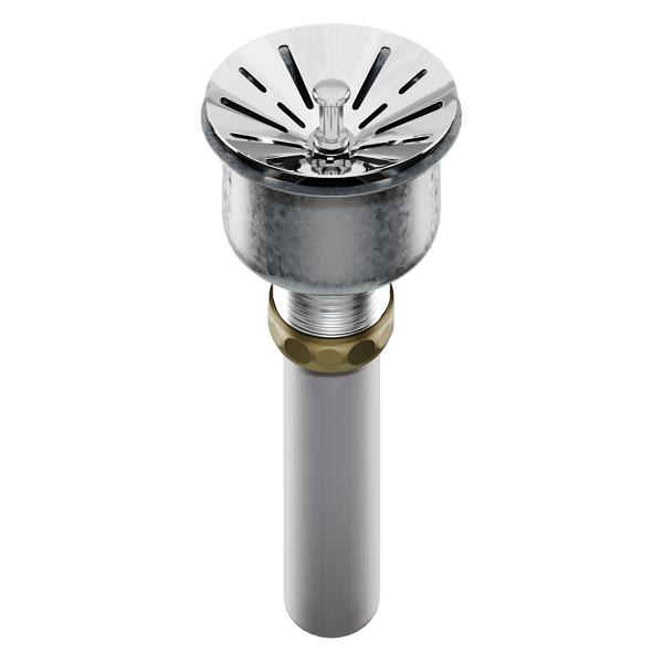 LKPDQ1CR Perfect Drain Fitting Type 304 Stainless Steel Body and Strainer Chrome