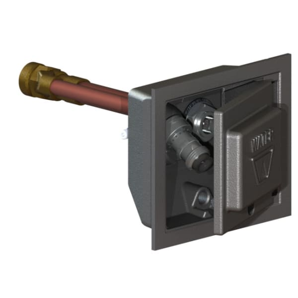 B67C-8 Model B67 - Box Hydrants Sweat, 3/4" Connection, Wall Depth - 8"