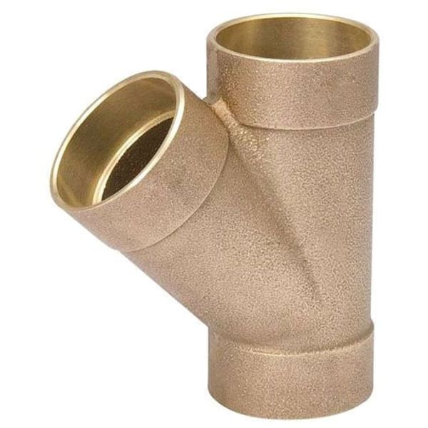 A 07037 1-1/2" Copper Fittings - DWV - Wye C x C x C