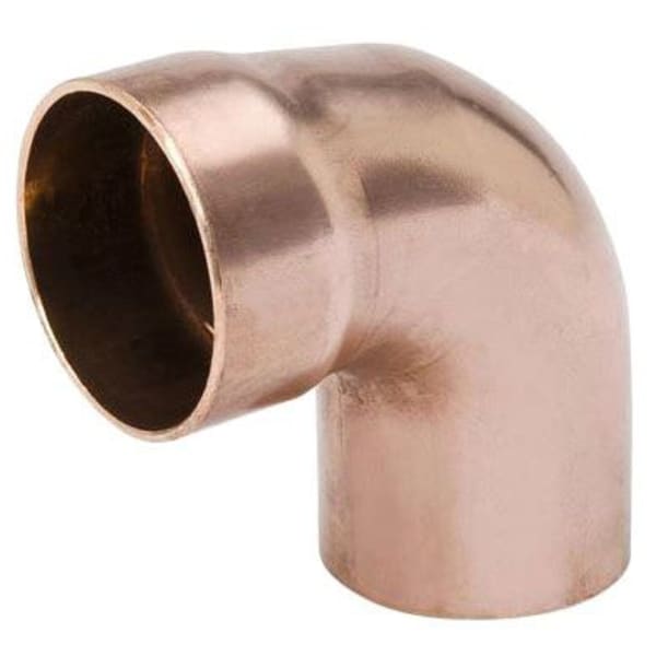 W 07411 1-1/2" Copper Fittings - DWV - 90 Degree Street Elbow Ftg x C