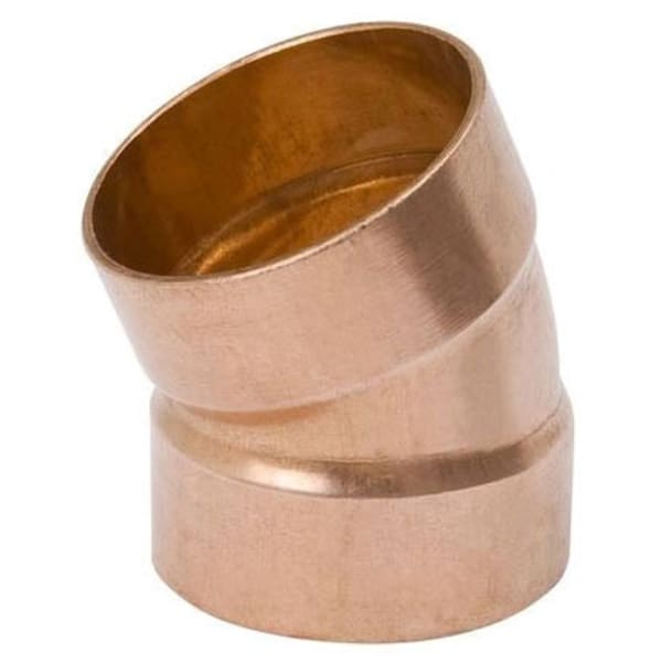 A 07098 2" Copper Fittings - DWV - 22-1/2 Degree Elbow C x C