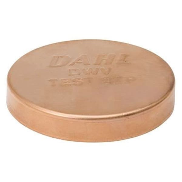 W 07637 1-1/4" Copper Fittings - DWV - Test Cap C