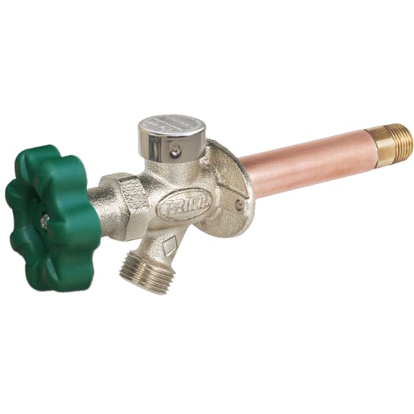 1/2" - MIP / Sweat Hot And Cold Anti-Siphon Hose Thread Wall Faucet with Vacuum Breaker P-164DCC