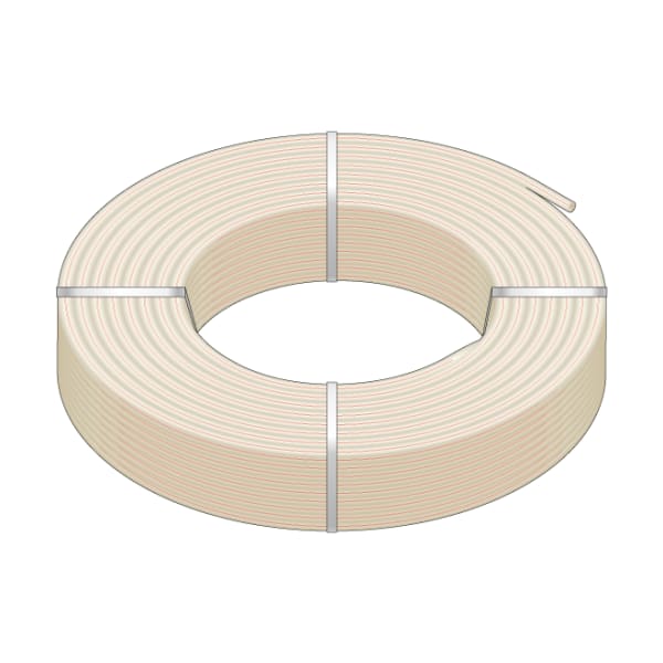 21322 3/4" x 300' Red Print on White PureLink® Plus UV Stabilized PEX-a Tubing