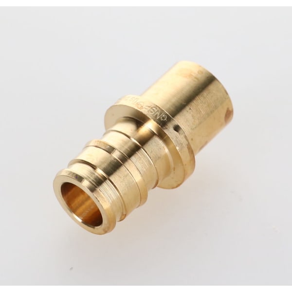 4845050 1/2" PEX Sweat Adapter (Expansion(F1960) x FTG Sweat) - Brass