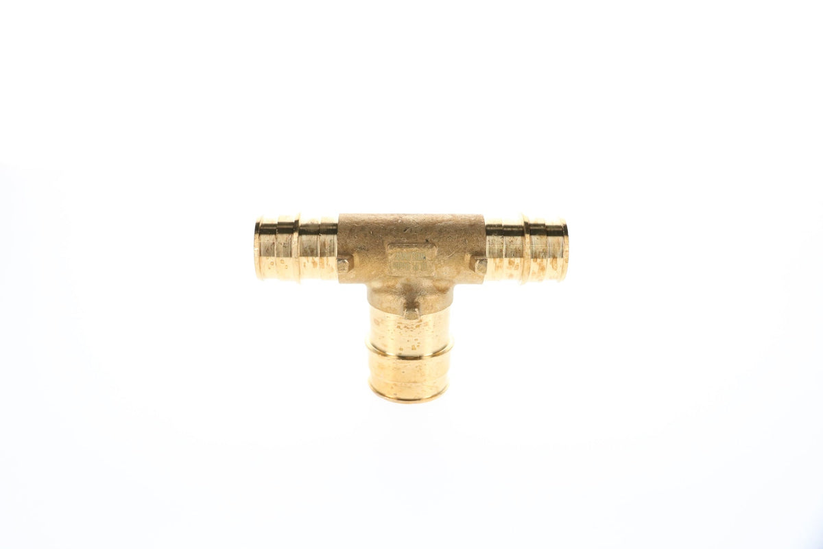 4897571 3/4" x 3/4" x 1" PEX Reducing Tee (Expansion(F1960)) - Brass