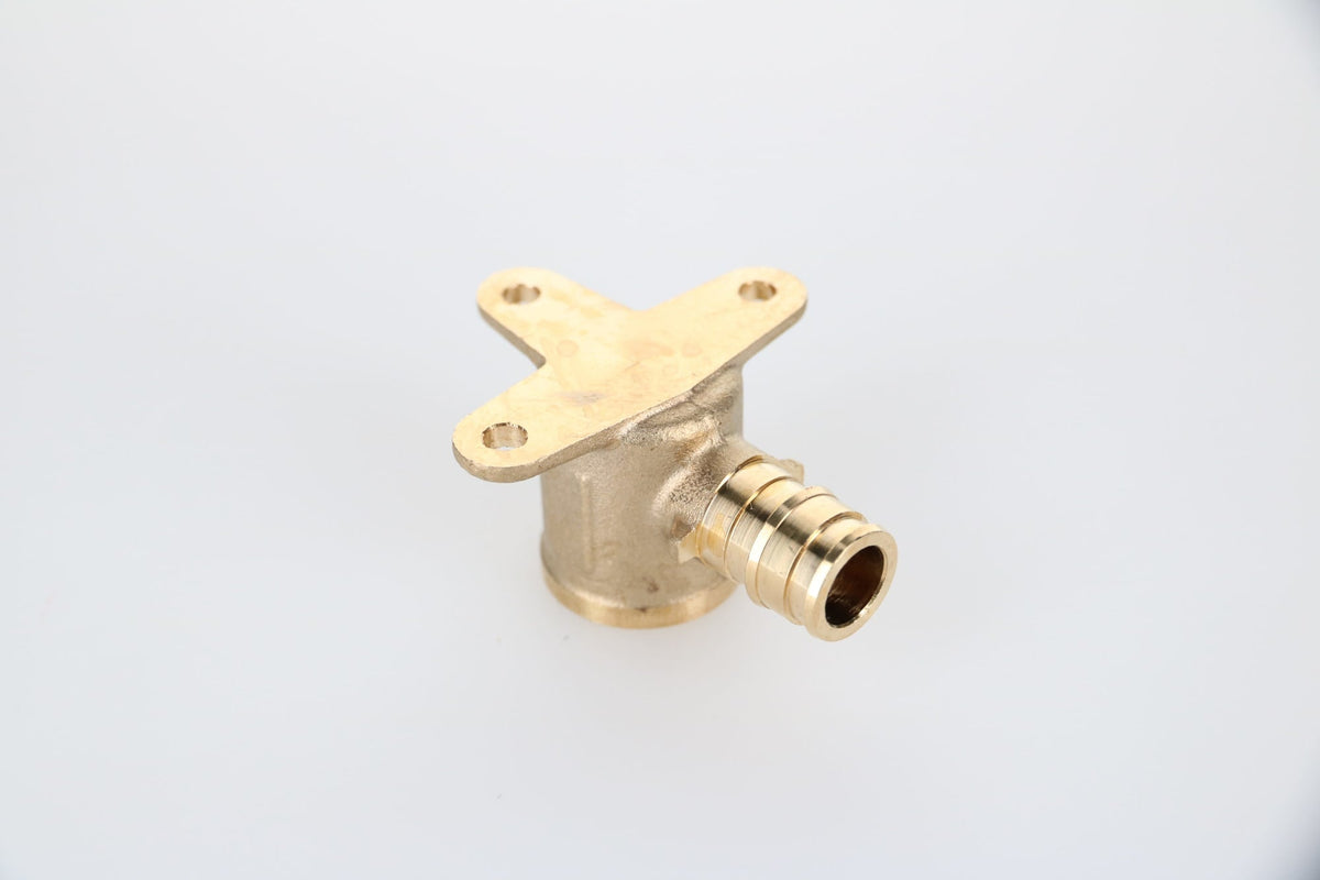 4875051 1/2" PEX Drop Ear Elbow (Expansion(F1960) x FIP) - Brass