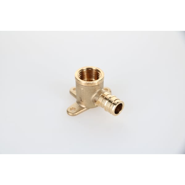 4875051 1/2" PEX Drop Ear Elbow (Expansion(F1960) x FIP) - Brass