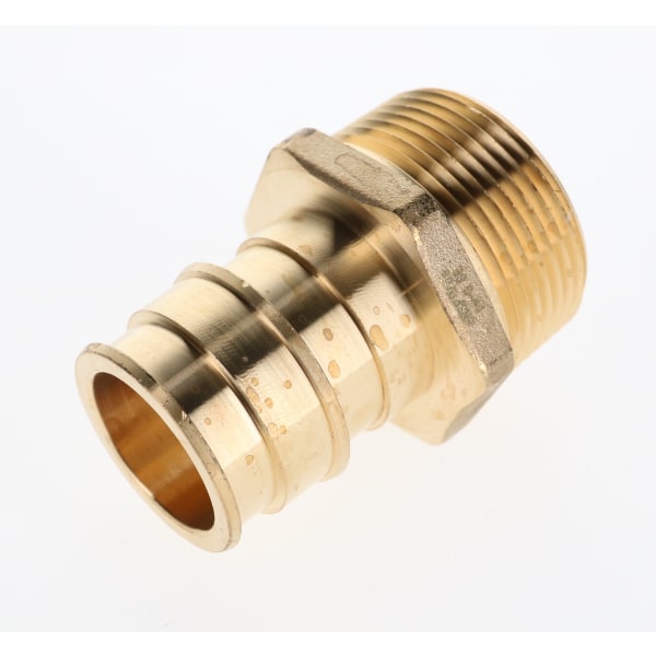 4821313 1-1/4" PEX Male Adapter (Expansion(F1960) x MIP) - Brass