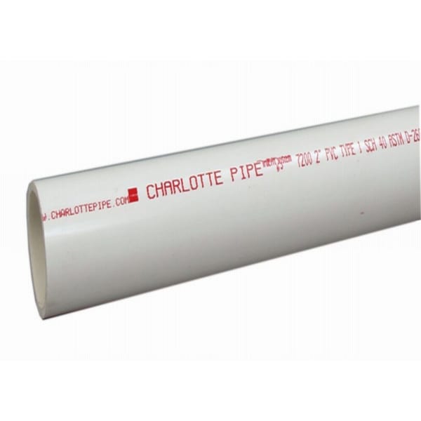 PVC 07912 0600 12" x 20' PVC SCH40 Plain End Pipe