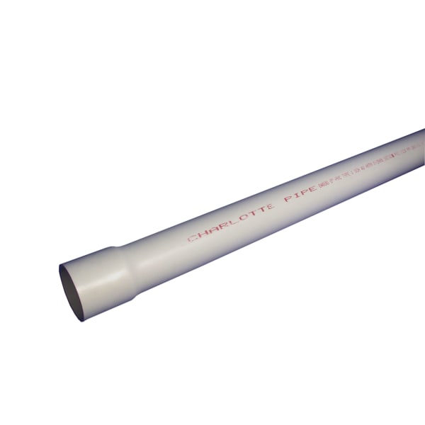 PVC 04005B 0800 1/2" x 20' PVC SCH40 Belled End Pipe