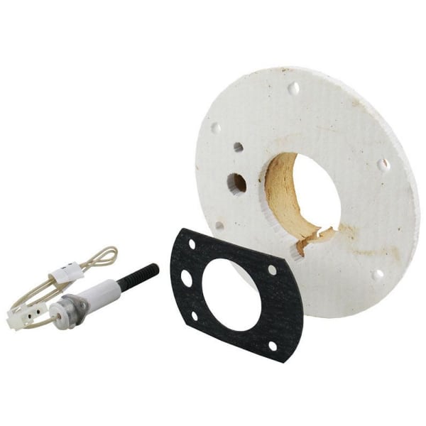 SP12143K Igniter Kit with (1) Igniter Collar and Gasket/(1) 209MW White/(1) 4" x 4" Aqua PROTECH Preprinted Label for Water Heater