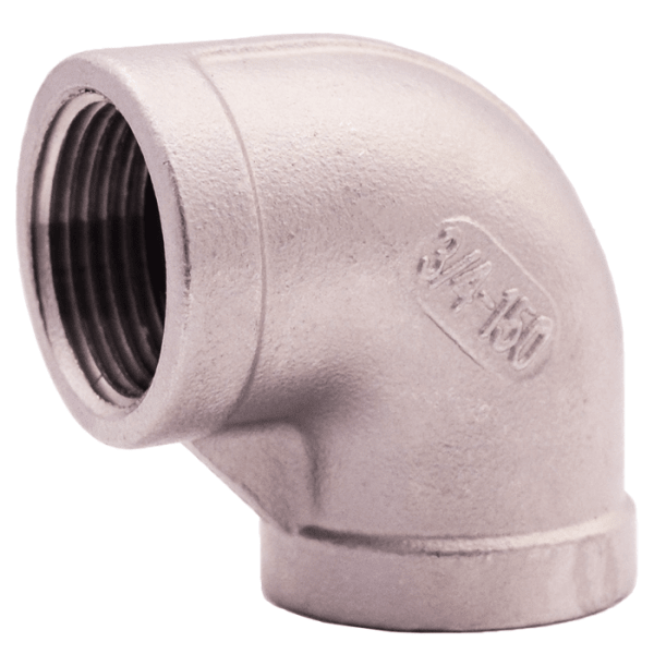 416-008 2" - Stainless Steel 90 Deg Elbow - FNPT x FNPT