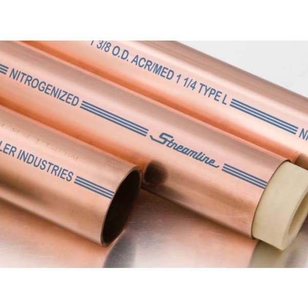 LH12010 1-1/4" x 10' - Copper Tube - L Hard