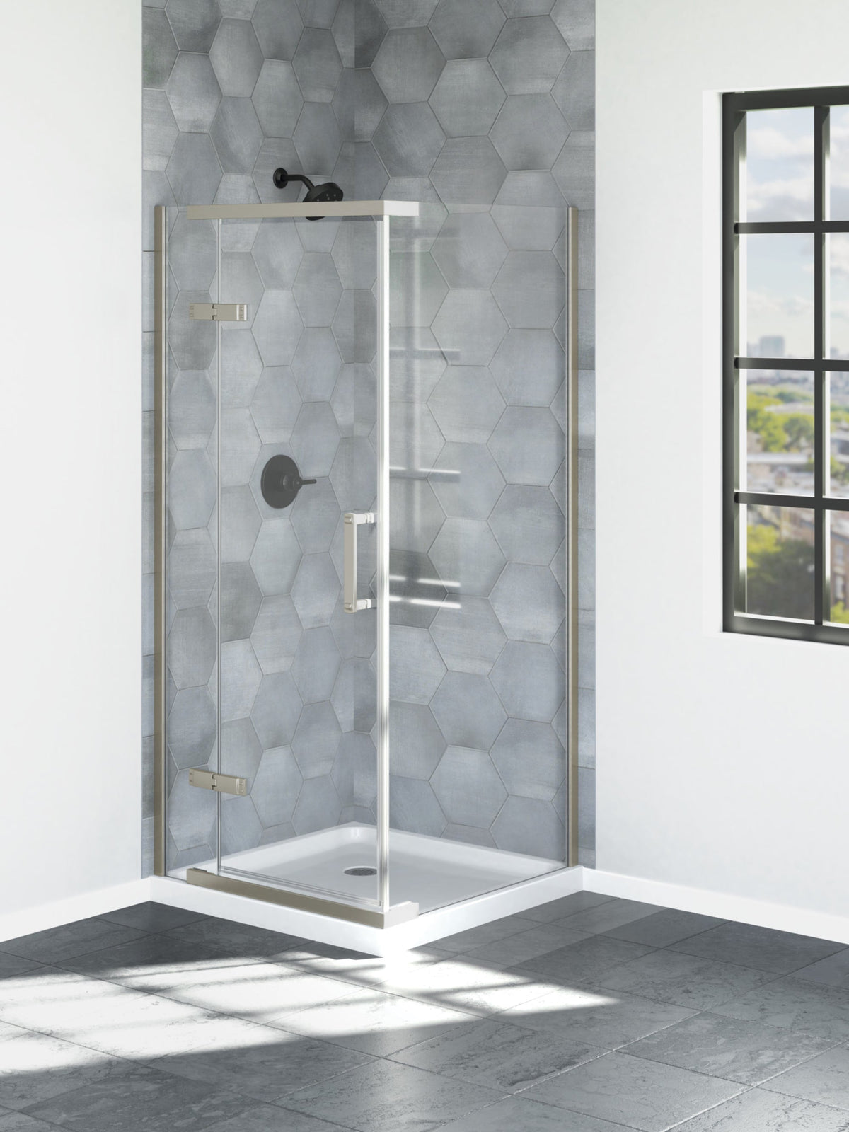 T14459-BL Trinsic® Monitor® 14 Series H2OKinetic® Tub & Shower Trim Matte Black