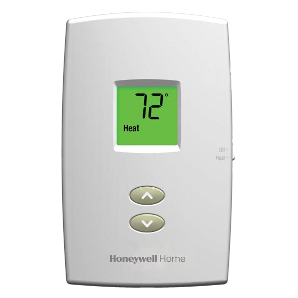 TH1100DV1000/U PRO 1000 Vertical Heat Non-Programmable Thermostat