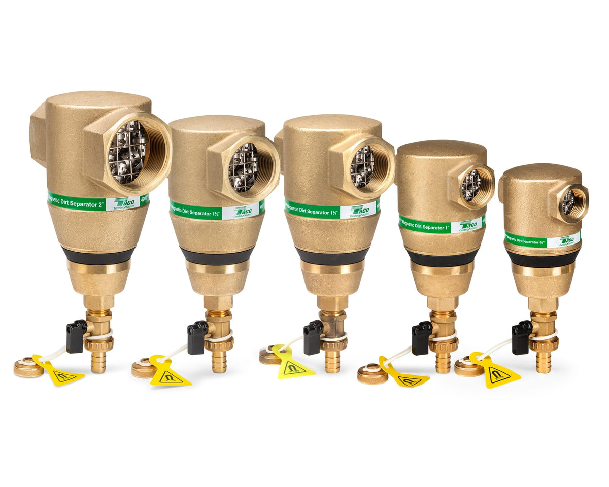 49MD-100C-2 MAGNETIC DIRT SEPARATOR (4900 Series) - 1" Sweat, Bronze Body