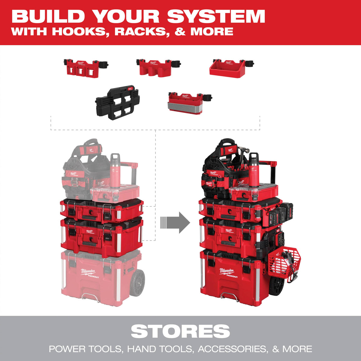 48-22-8605 PACKOUT™ Tool Box Tray Attachment