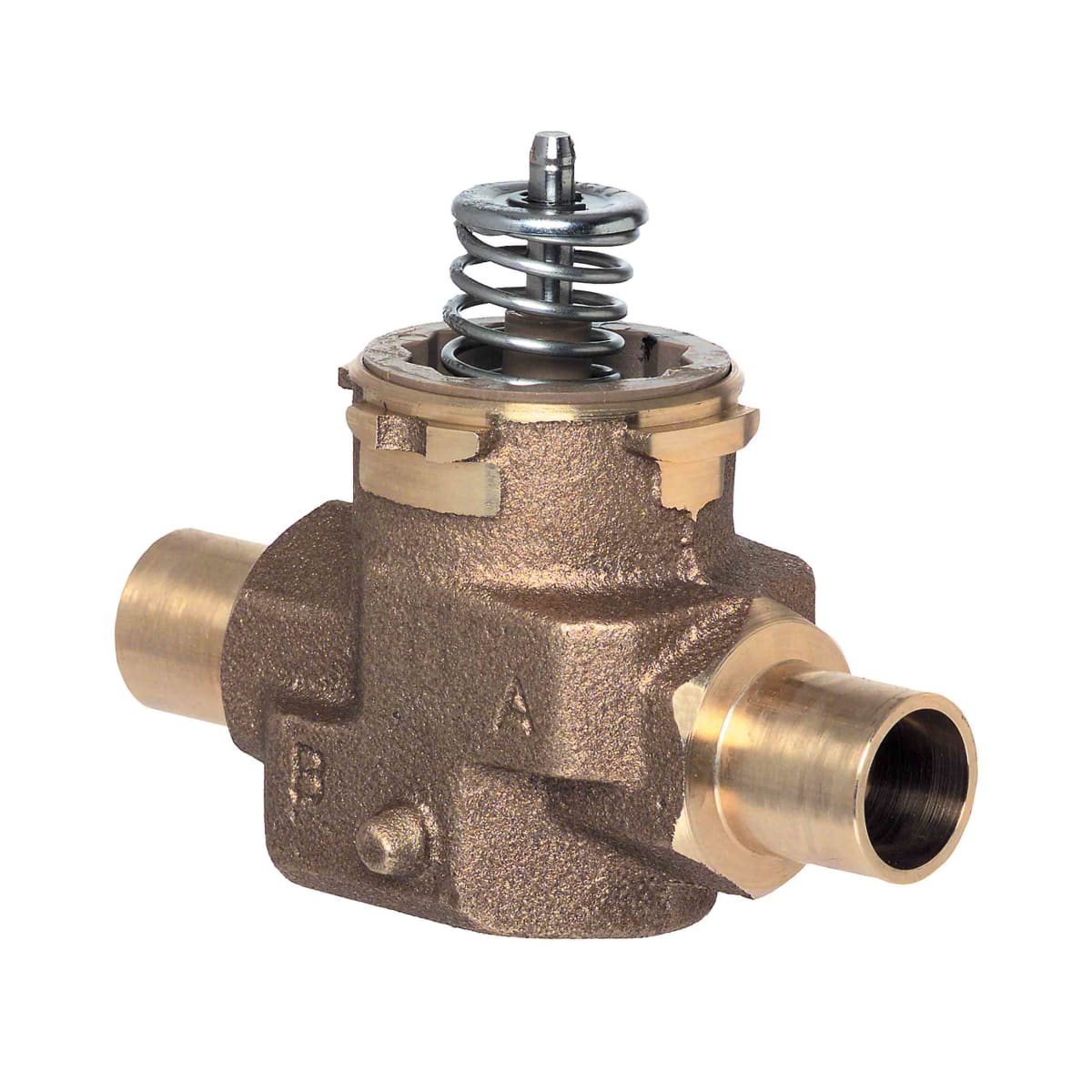 VCZAA1000/E VC 2-Way Valve, 1/2 in Sweat, 3.5 Cv, Egg Crate Pack
