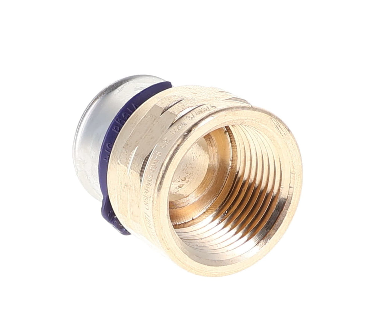 91540 3/4" PEX Female Adapter (Press x FIP) - PureFlow® Press (Brass)